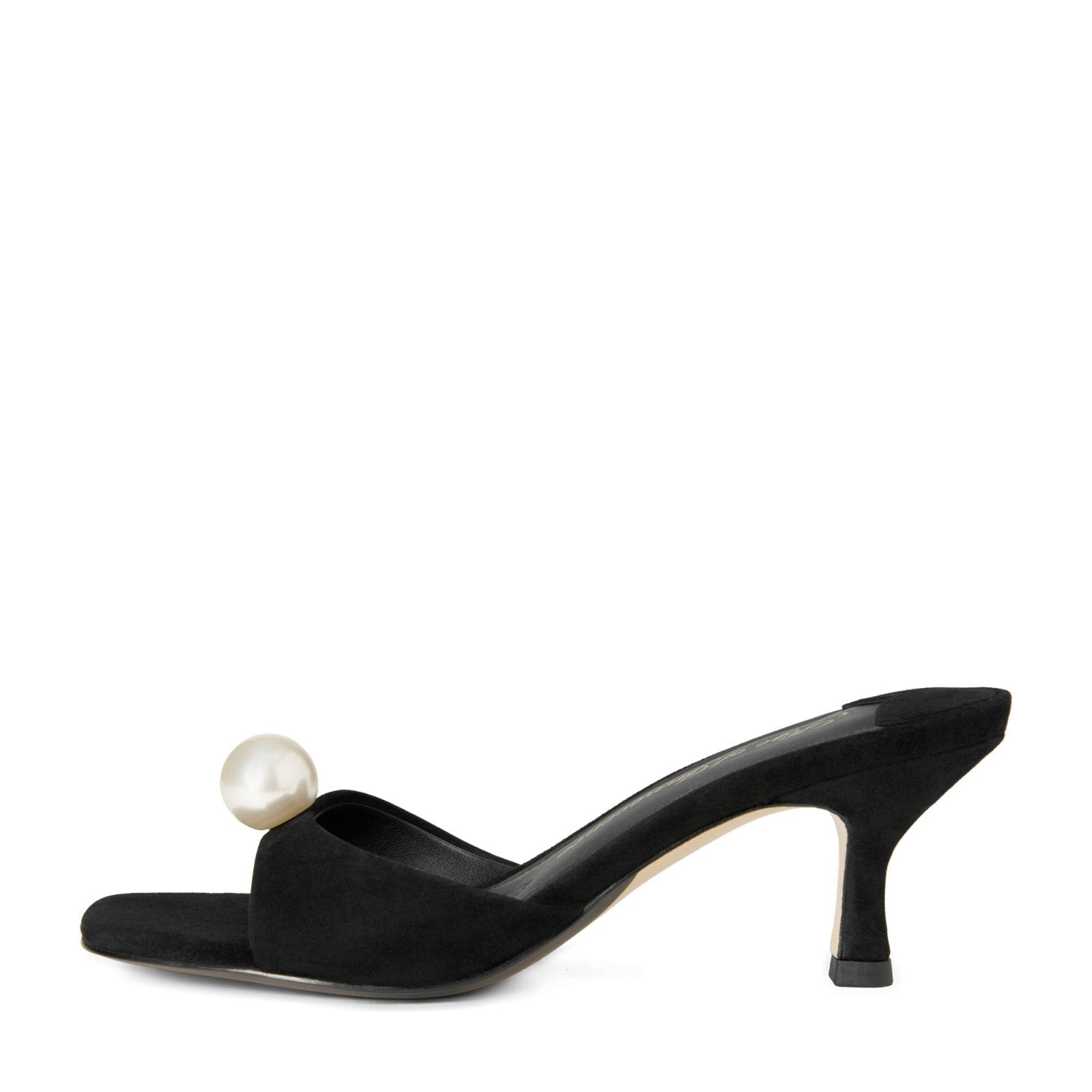 Sybil Black Mules by Age of Innocence