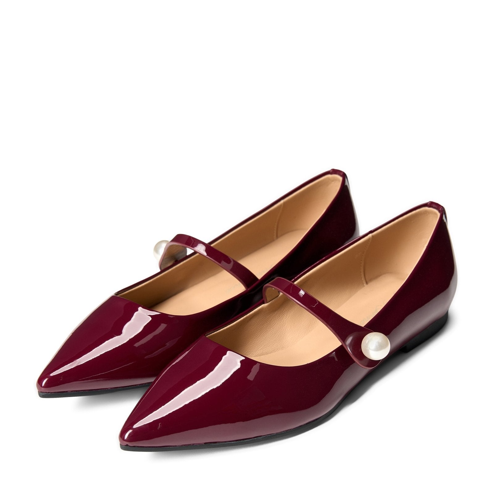 Thea Pearl Burgundy Shoes by Age of Innocence