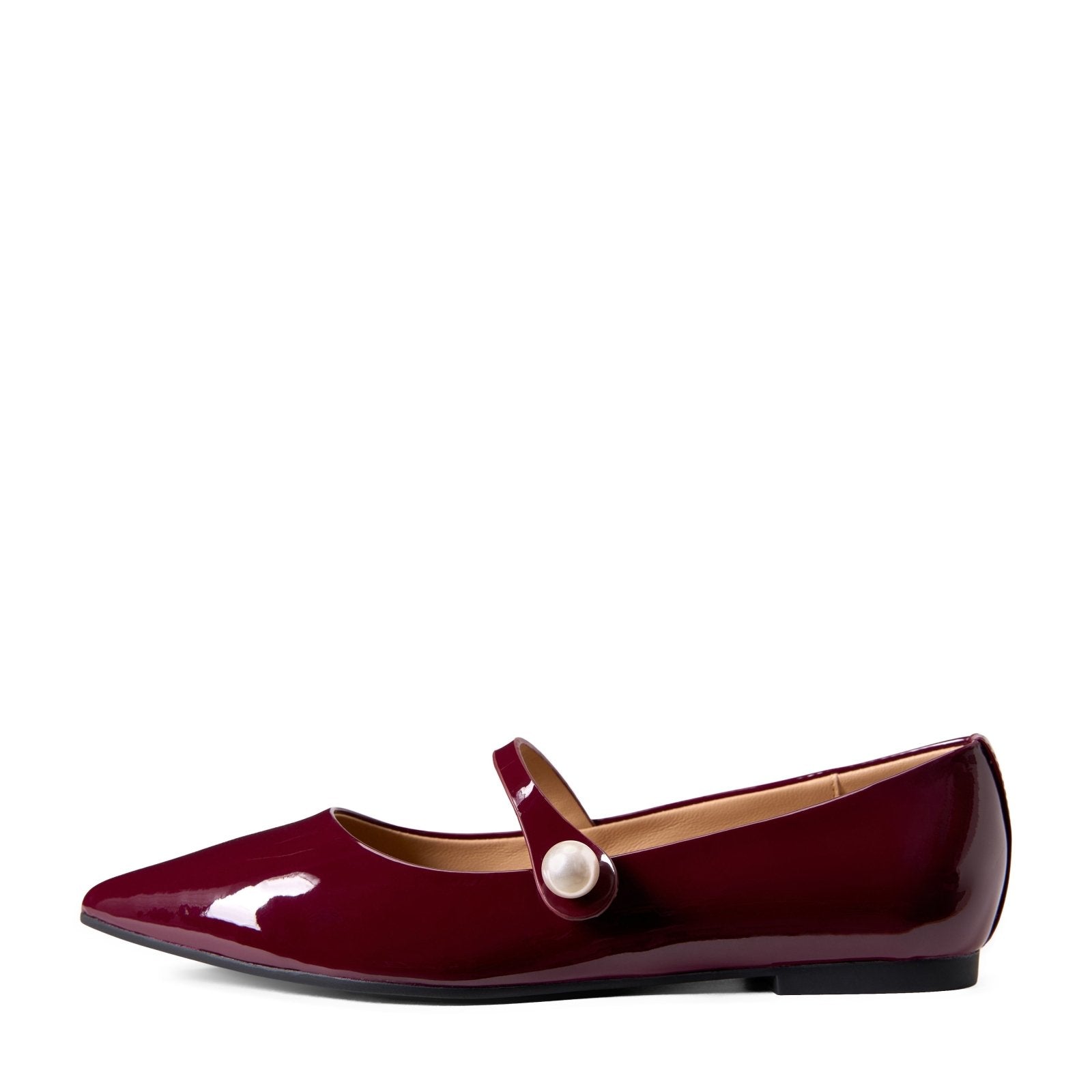 Thea Pearl Burgundy Shoes by Age of Innocence