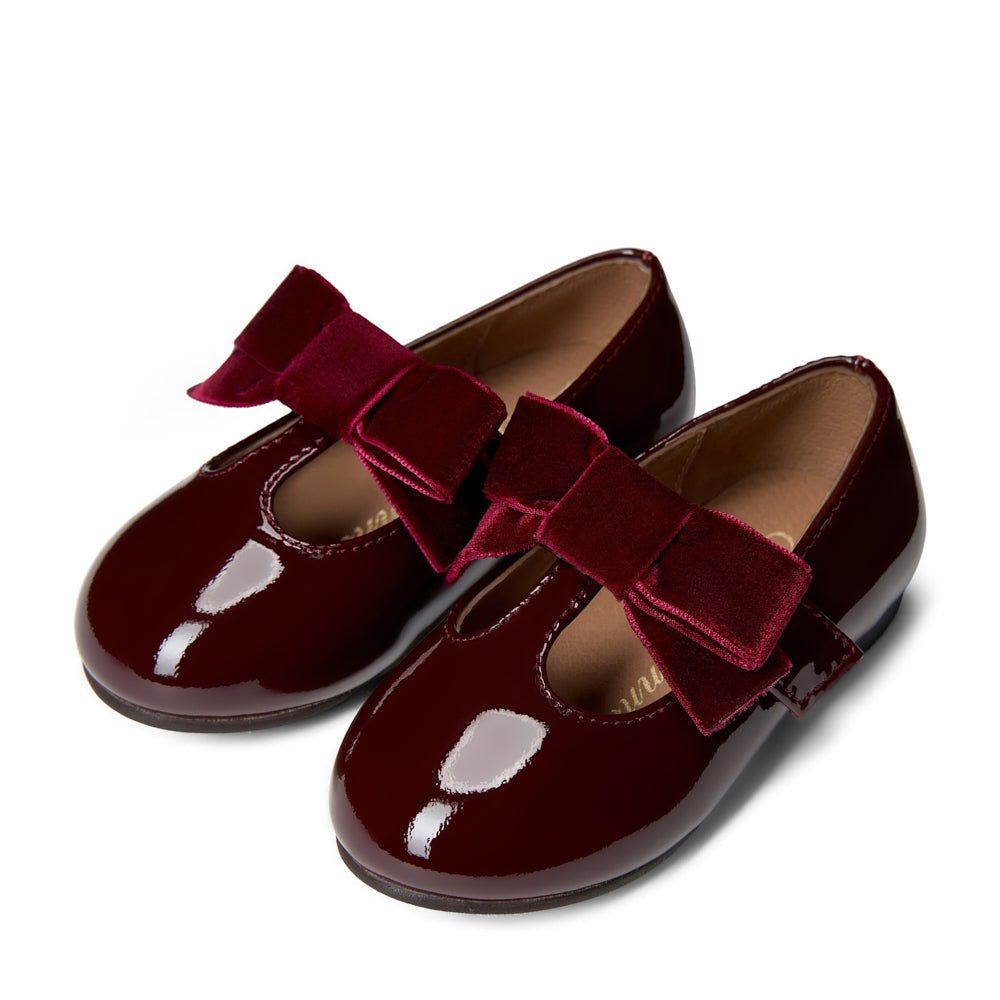 Yael Burgundy Shoes by Age of Innocence