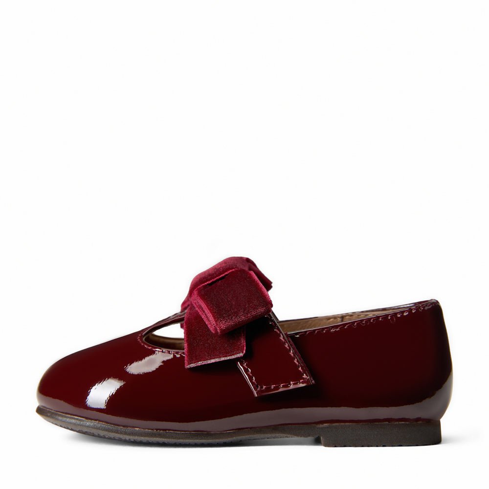 Yael Burgundy Shoes by Age of Innocence