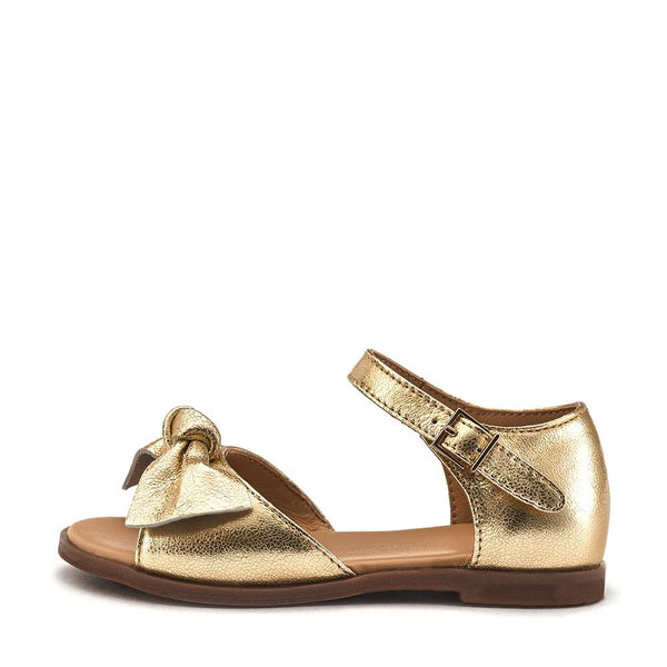 Designer Children Margo Gold Sandals For Baby Girls Age of