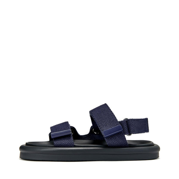 Castell Avarcas Women's Classics Dark Navy Leather Slingback Sandals - THE  AVARCA STORE