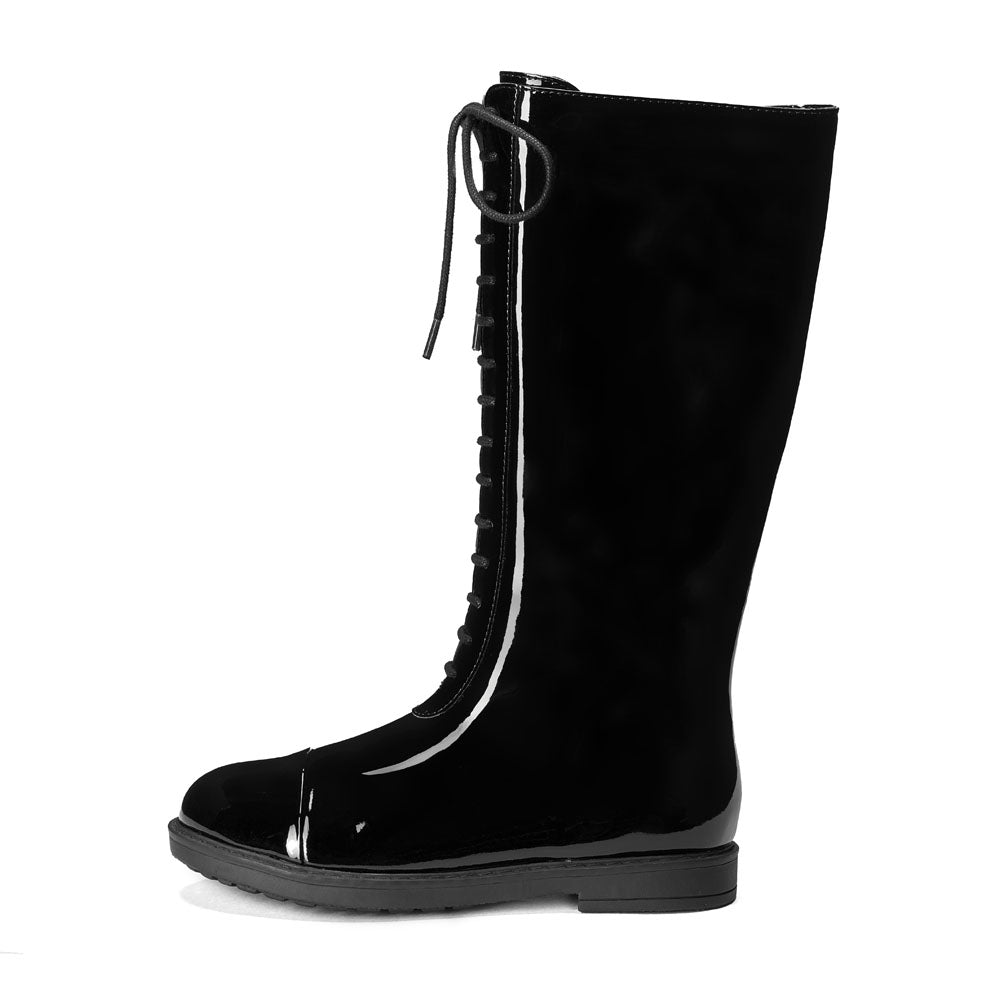 Designer Children Blair PL Black Boots For Girls