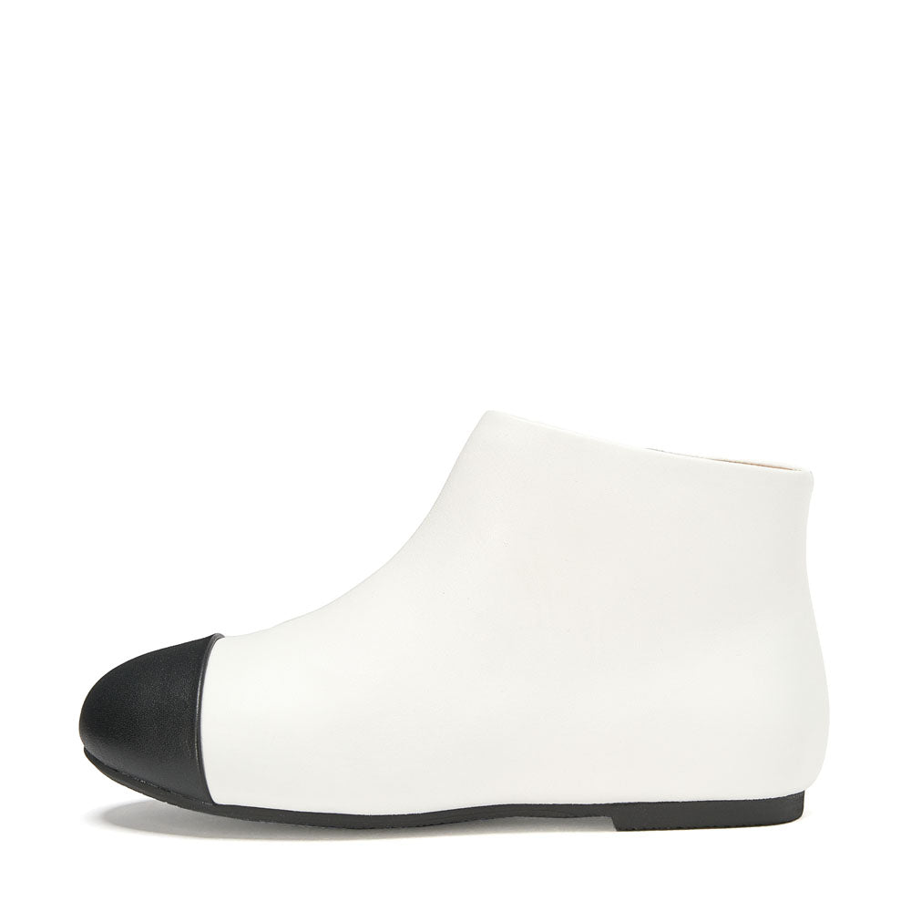 Designer white booties hotsell