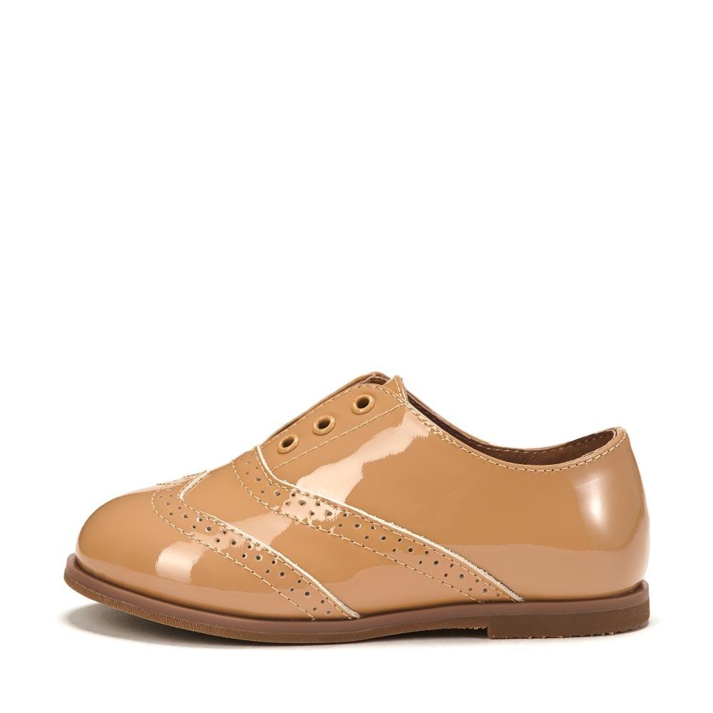 Elenor Beige Brogues by Age of Innocence