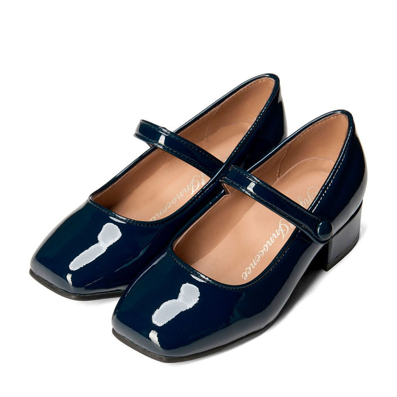 Designer Children Holly Navy Shoes For Baby Girls – Age of Innocence