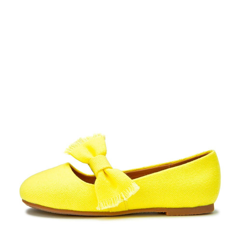 Mia Canvas Yellow Shoes by Age of Innocence