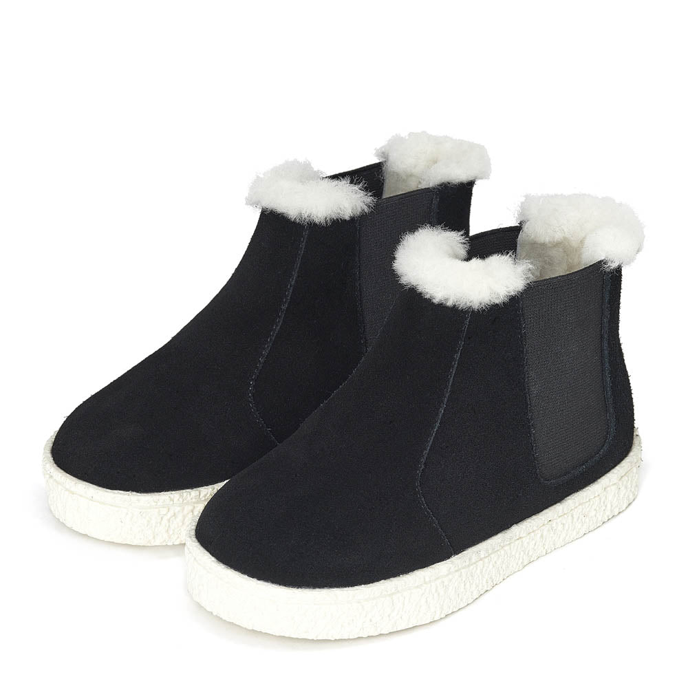 Designer Boots Rony Black For Girls By Age Of Innocence