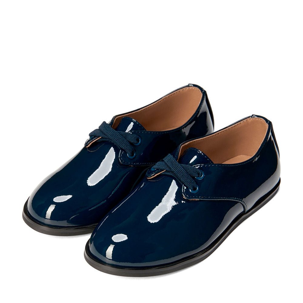 Girls shops navy loafers