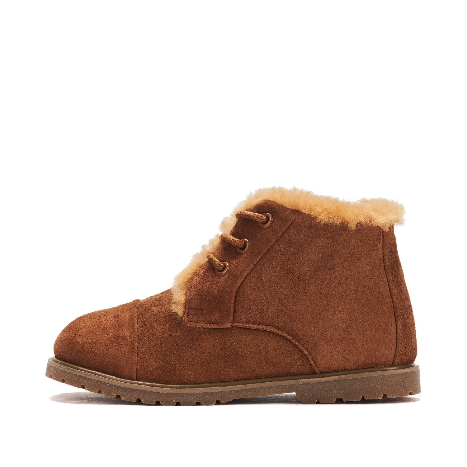 Age of Innocence shearling-lined quilted leather boots - Neutrals